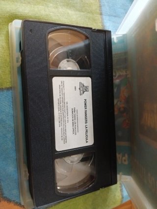 VHS Power Rangers La Película