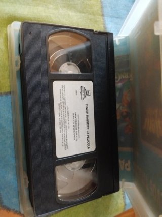 VHS Power Rangers La Película