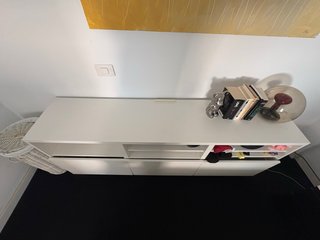 Mueble TV / Cómoda Blanca