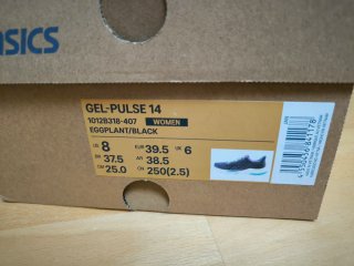Zapatos Asics 39.50