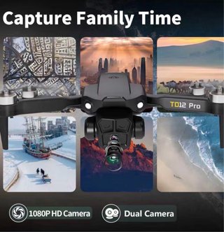 Dron TD12 PRO con Cámara 1080P