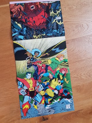 Marvel Poster Book #1 Spider-Man 1991 Marvel USA