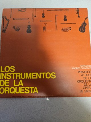 VINILOS (2) LOS INSTRUMENTOS DE LA ORQUESTA