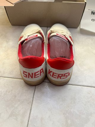 Golden Goose Ballstar T42 Rojas Nuevas