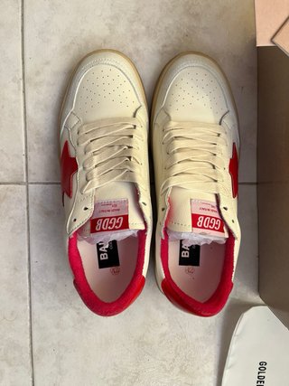 Golden Goose Ballstar T42 Rojas Nuevas