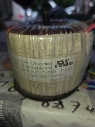 Transformador toroidal cobre