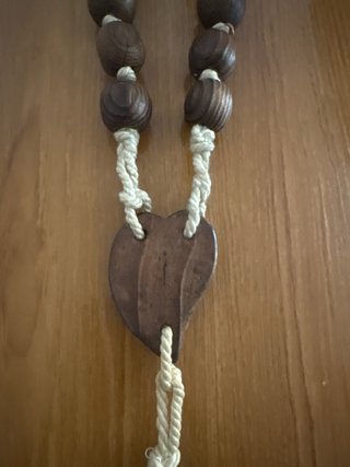 Rosario Grande Madera Artesanal