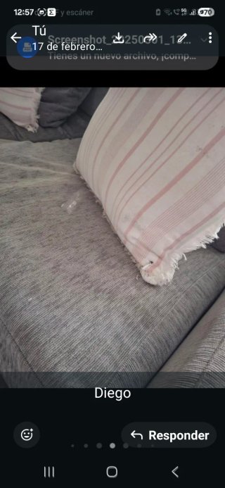 Urge. Solo hasta el domingo 14  Sofás tela suave l