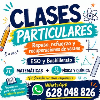 Clases particulares MATEMÁTICAS en Sanlúcar de Bda