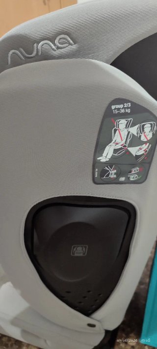 Silla de coche Nuna gris