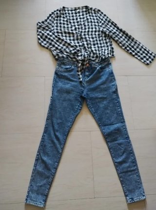 Vaqueros Talla 42 rectos de mujer