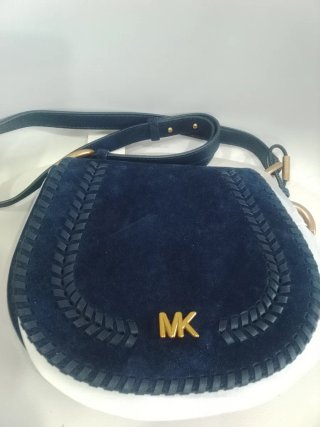 Bolso Michael Kors Ante Azul Nuevo