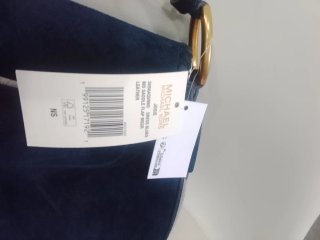 Bolso Michael Kors Ante Azul Nuevo