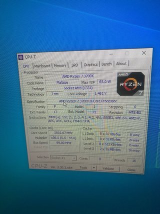 Ryzen 7 3700x + placa base x370 pro +16gb ram ddr4