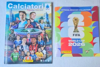 2 Album Calciatori Panini Serie A 2025-2026
