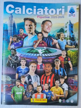2 Album Calciatori Panini Serie A 2025-2026