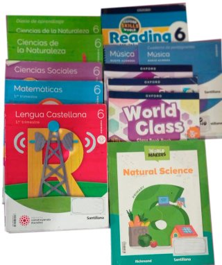 Lote de Libros -- 6o PRIMARIA