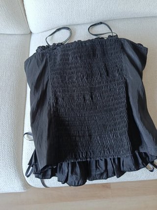 Conjunto Falda y Corsé Negro