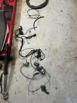 Despiece moto 49cc enduro/motocross