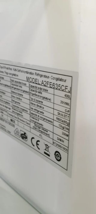 NEVERA COMBI HAIER NO FROST ENERGÍA A+