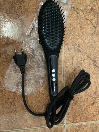 Cepillo eléctrico Alisador Silver Crest Negro