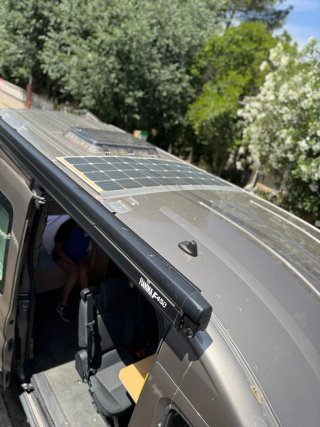 Ford Transit camperizada.
