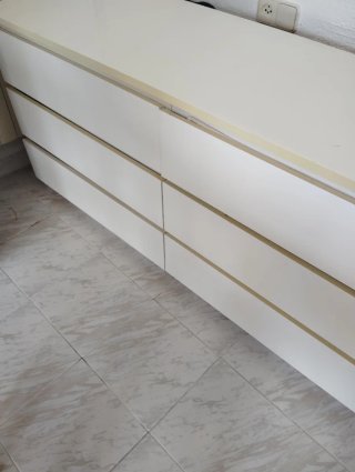 Cómoda Ikea 6 cajones blanca