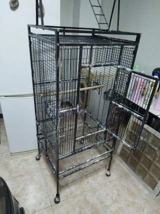 Jaula grande para pájaros