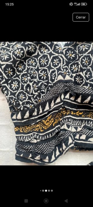 Conjunto estampado crop top y pantalón