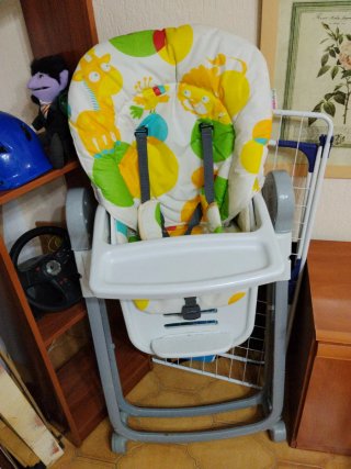 Trona Prenatal con cojín estampado