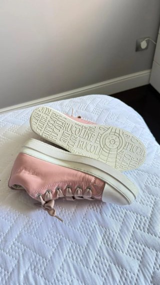 Zapatillas RUCOLINE rosas y blancas