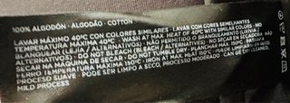 Camisa Dustin Negra Algodón Talla 3XL