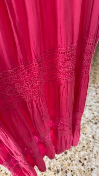 Vestido de verano rosa