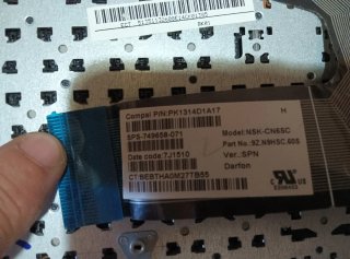 Lote Teclados de portátil varios