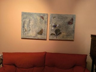 Pareja de cuadros decorativos