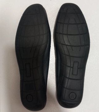 Zapatos Deltell Negros Mocasines Mujer