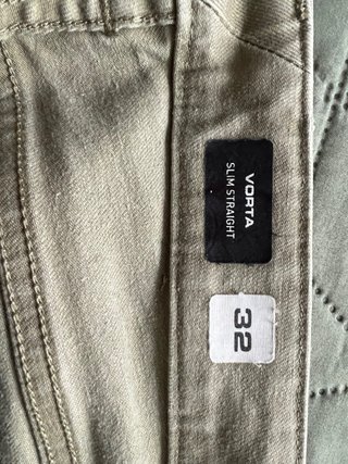 Pantaloncini Vorta Slim Straight Uomo Verde Taglia