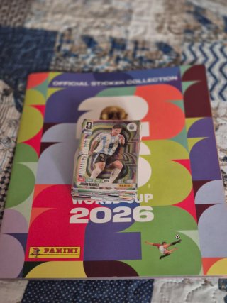 Lote cromos Adrenalyn Panini Mundial 2026
