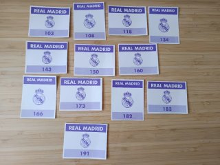 Cromos Real Madrid Colección Fútbol