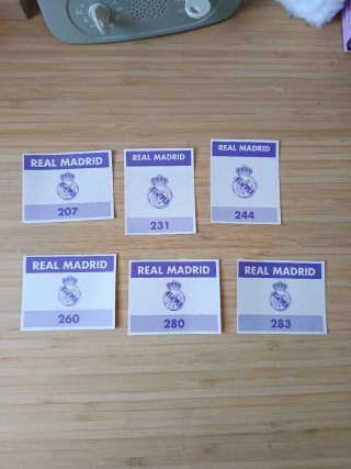 Cromos Real Madrid Colección Fútbol