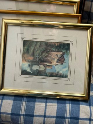 Lote de cuadros decorativos y láminas enmarcadas