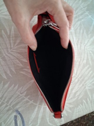 Bolso Pull&Bear Rojo Cadena