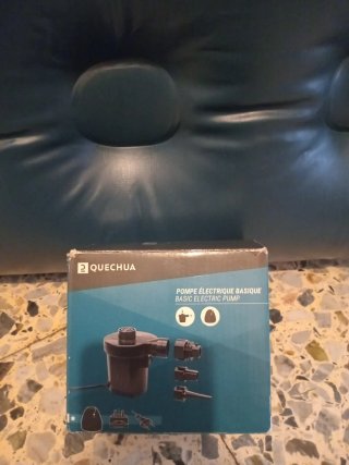 Colchón inflable con bomba eléctrica