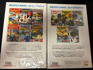 Biblioteca marvel los 4 fantásticos, hulk y thor