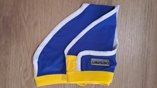 Costume da bagno uomo DESMIT blu/giallo