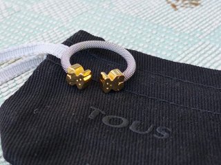 Anillo con ositos Tous ajustable