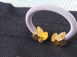Anillo con ositos Tous ajustable