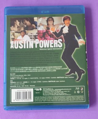 Austin Powers DVD + Blu-ray (Español)