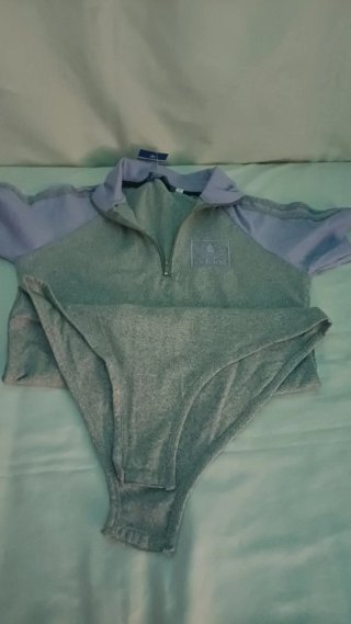 Conjunto Adidas Morado y Gris