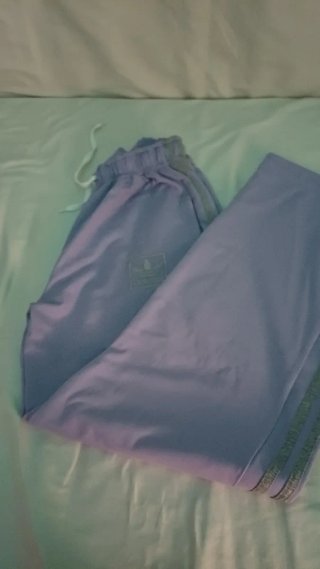Conjunto Adidas Morado y Gris